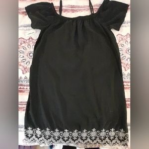 NEW W/TAGS Old Navy Black Summer Dress/Beach Cover Up